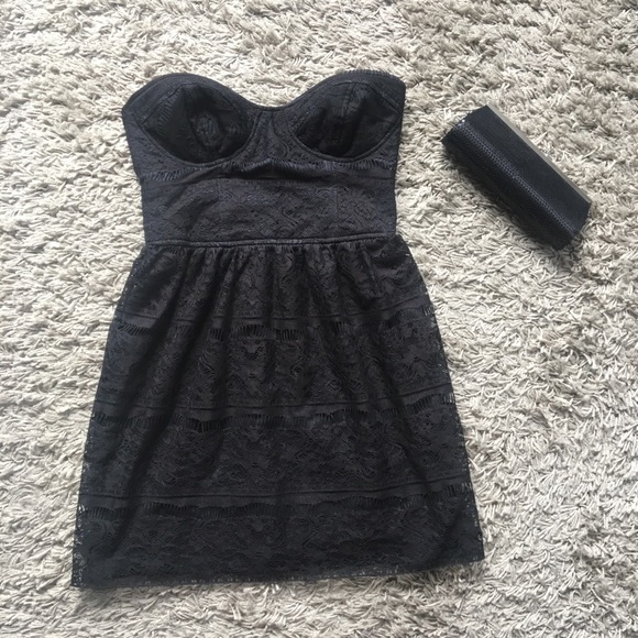 Zara lace strapless dress size small - Picture 2 of 7